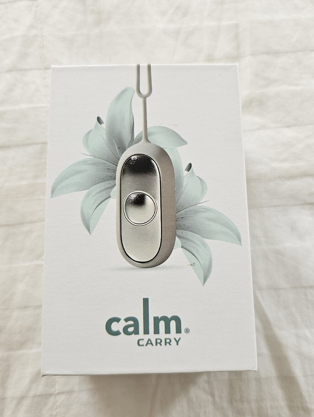 CalmCarry Microcurrent Acupressure Wellness Device for Anxiety Relaxation Focus